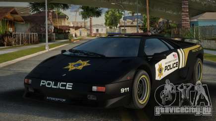 Lamborghini Diablo Police SA для GTA San Andreas