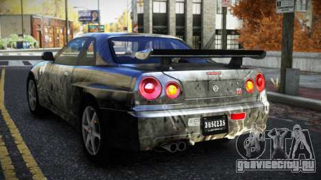 Nissan Skyline R34 Bridy S7 для GTA 4