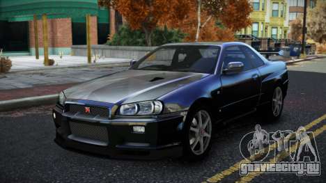 Nissan Skyline R34 Bridy S14 для GTA 4