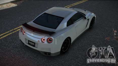Nissan GT-R Uqap для GTA 4