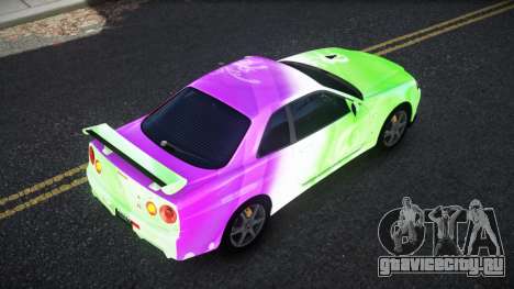 Nissan Skyline R34 Bridy S13 для GTA 4