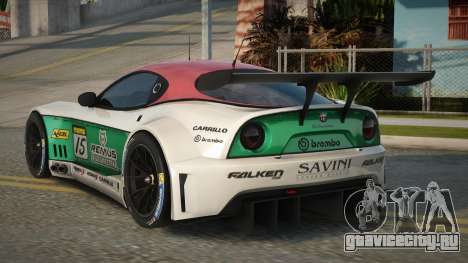 Alfa Romeo 8C GT3 Competizione для GTA San Andreas
