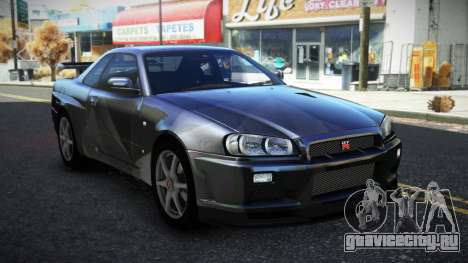 Nissan Skyline R34 Bridy S14 для GTA 4