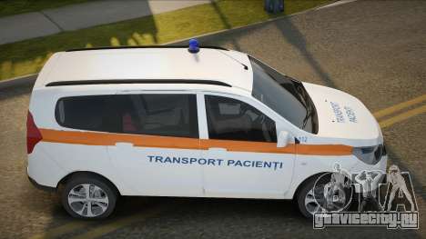 Dacia Lodgy Transport Pacienti для GTA San Andreas