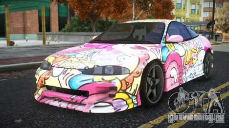 Mitsubishi Eclipse Casnah S14 для GTA 4