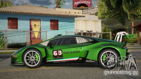 Lamborghini Huracan GT3 Neron для GTA San Andreas