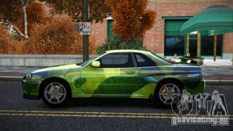 Nissan Skyline R34 Bridy S5 для GTA 4