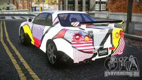 Nissan Skyline R34 Bridy S8 для GTA 4