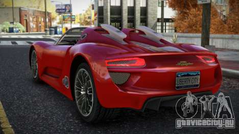 Porsche 918 Foytoric для GTA 4