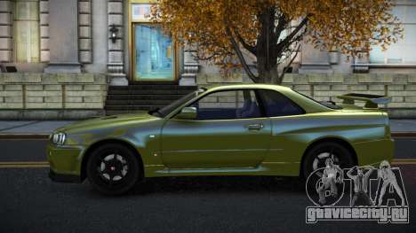 Nissan Skyline R34 Vijugade для GTA 4
