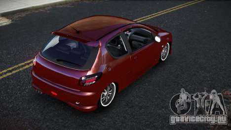 Peugeot 206 Yihyu для GTA 4