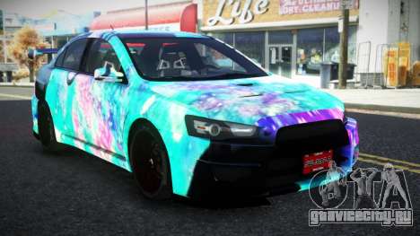 Mitsubishi Lancer Evolution X Jasan S11 для GTA 4