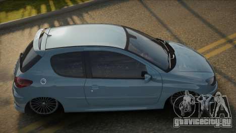 Peugeot 206 Rolily для GTA San Andreas