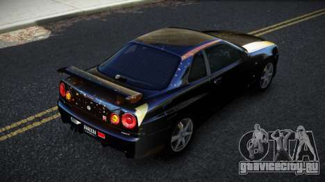 Nissan Skyline R34 Bridy S6 для GTA 4