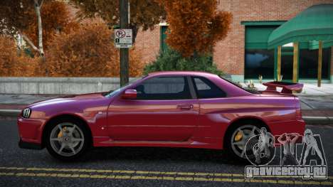 Nissan Skyline R34 Bridy для GTA 4