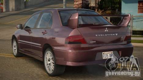 Mitsubishi Lancer Evolution VII Dalara для GTA San Andreas
