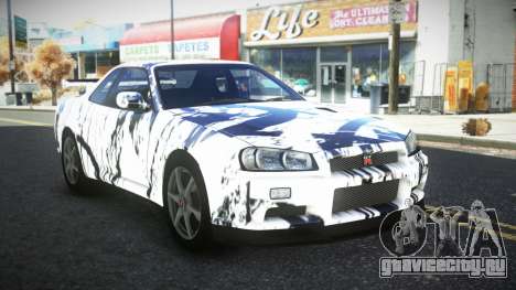 Nissan Skyline R34 Bridy S4 для GTA 4