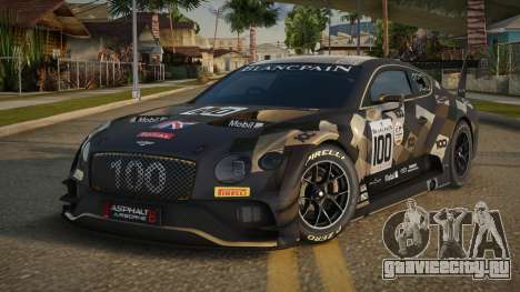 Bentley Continental GT3 Haithah для GTA San Andreas