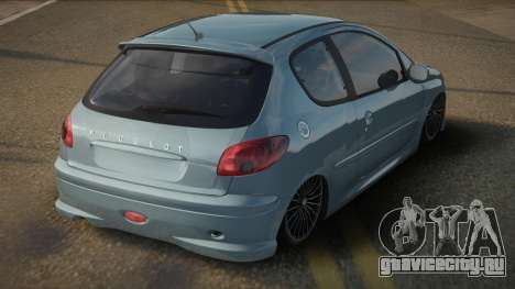 Peugeot 206 Rolily для GTA San Andreas