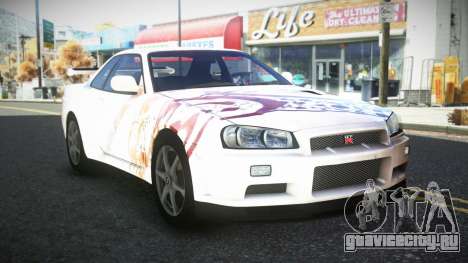 Nissan Skyline R34 Bridy S3 для GTA 4