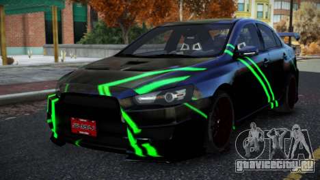 Mitsubishi Lancer Evolution X Jasan S7 для GTA 4