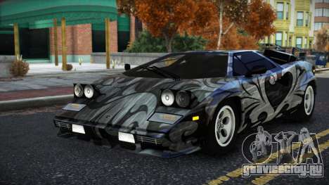 Lamborghini Countach Emisic S1 для GTA 4