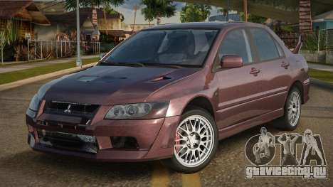 Mitsubishi Lancer Evolution VII Dalara для GTA San Andreas