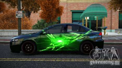 Mitsubishi Lancer Evolution X Jasan S5 для GTA 4