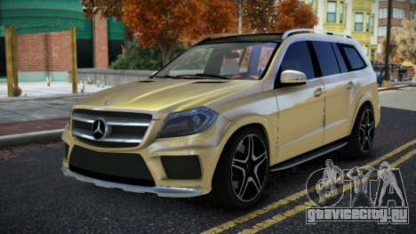 Mercedes-Benz GL63 AMG Curidevi для GTA 4