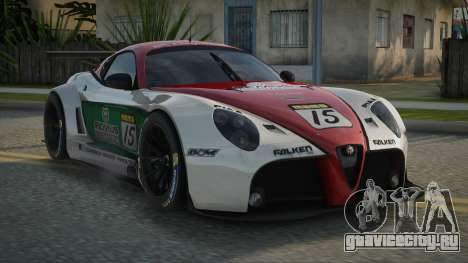 Alfa Romeo 8C GT3 Competizione для GTA San Andreas