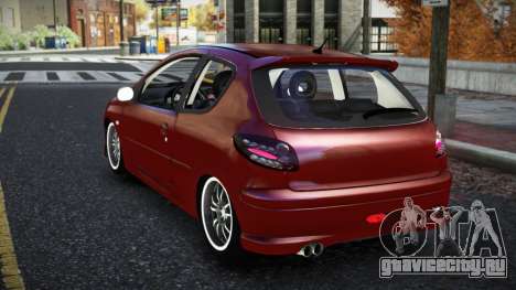 Peugeot 206 Yihyu для GTA 4