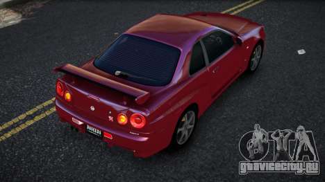 Nissan Skyline R34 Bridy для GTA 4