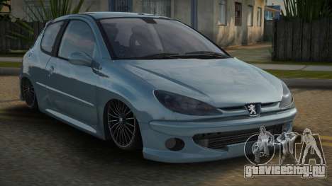 Peugeot 206 Rolily для GTA San Andreas