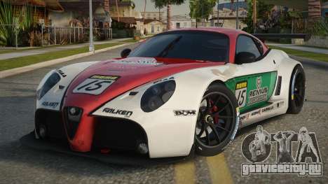 Alfa Romeo 8C GT3 Competizione для GTA San Andreas