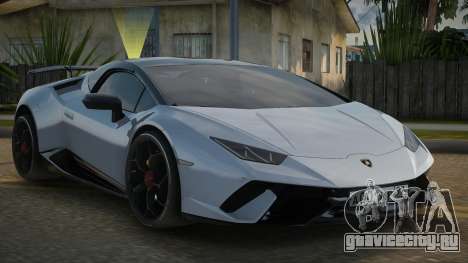 Lamborghini Huracan Exnicard для GTA San Andreas