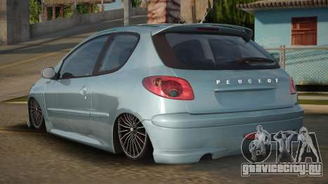 Peugeot 206 Rolily для GTA San Andreas