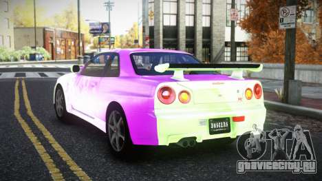 Nissan Skyline R34 Bridy S13 для GTA 4