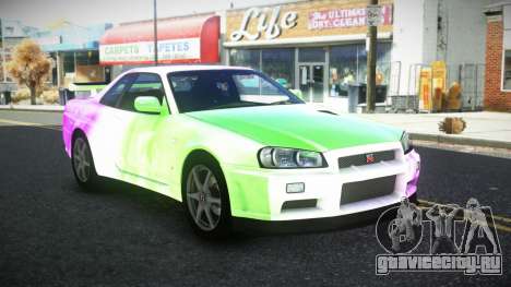 Nissan Skyline R34 Bridy S13 для GTA 4