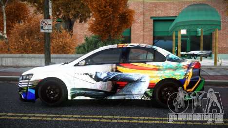 Mitsubishi Lancer Evolution X Jasan S4 для GTA 4