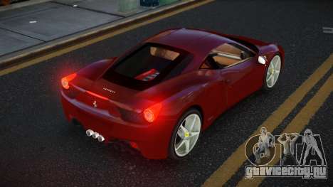 Ferrari 458 Mizvog для GTA 4
