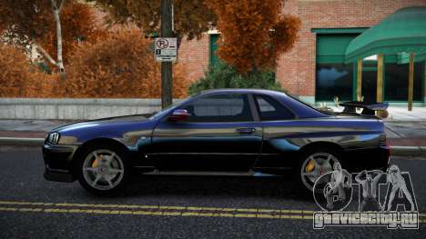 Nissan Skyline R34 Bridy S2 для GTA 4
