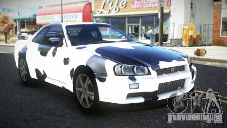 Nissan Skyline R34 Bridy S11 для GTA 4