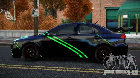 Mitsubishi Lancer Evolution X Jasan S7 для GTA 4