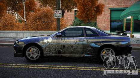 Nissan Skyline R34 Bridy S7 для GTA 4