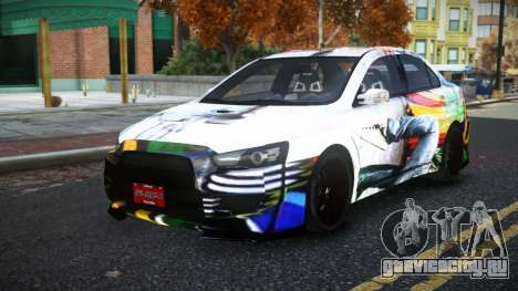 Mitsubishi Lancer Evolution X Jasan S4 для GTA 4