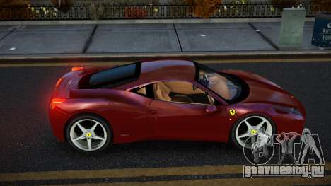 Ferrari 458 Mizvog для GTA 4