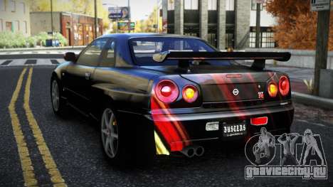 Nissan Skyline R34 Bridy S2 для GTA 4
