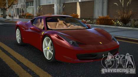 Ferrari 458 Mizvog для GTA 4