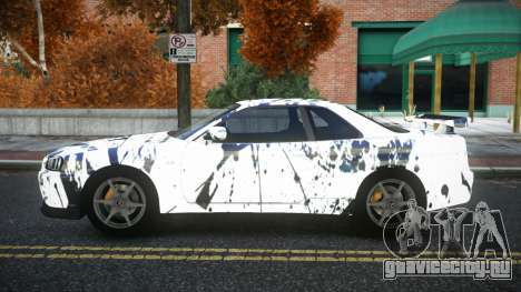 Nissan Skyline R34 Bridy S4 для GTA 4