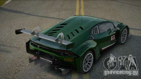 Lamborghini Huracan GT3 Neron для GTA San Andreas
